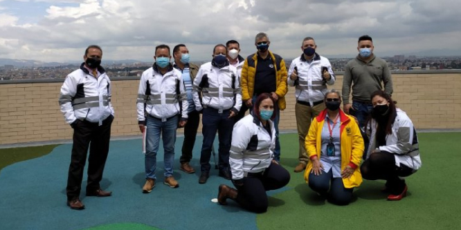 La Junta Administradora Local RUU, visitó el avance de la construcción del Jardín Infantil Las Acacias