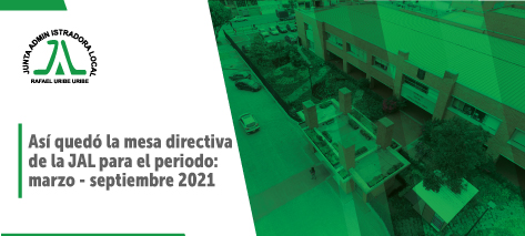 Nueva mesa directiva para el periodo marzo - septiembre 2021