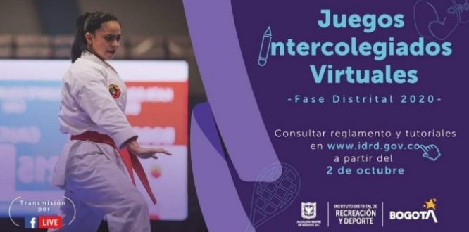 Juegos intercolegiados virtuales fase distrital 2020 Juegos intercolegiados virtuales fase distrital 2020