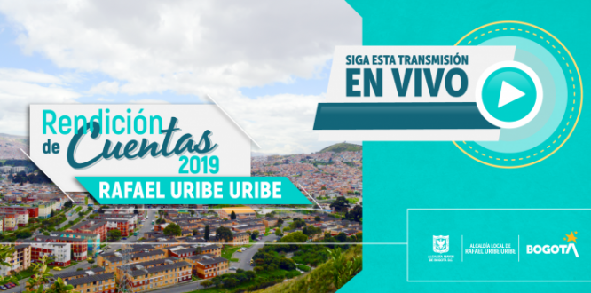 Transmisión en vivo: Rendición de cuentas vigencia 2019