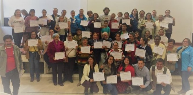 Servidores de la Alcaldía de Rafael Uribe reciben certificación Gestión de Riesgos 