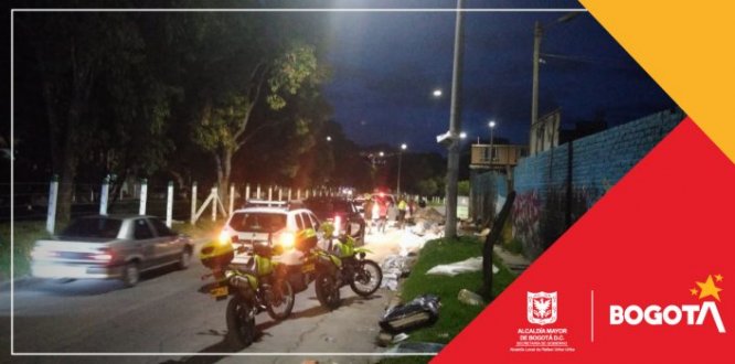 Operativo control a puntos críticos de residuos sólidos en vía pública. 