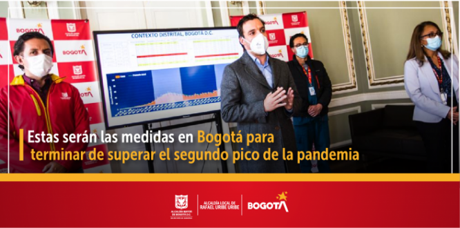 Estas serán las medidas en Bogotá para terminar de superar el segundo pico de la pandemia