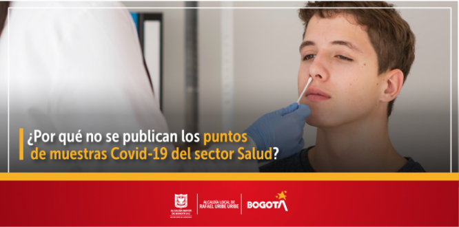 ¿Por qué no se publican los puntos de muestras Covid-19 del sector Salud? ¿Por qué no se publican los puntos de muestras Covid-19 del sector Salud?