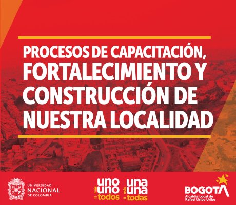 Procesos de capacitación, fortalecimiento y construcción de nuestra localidad