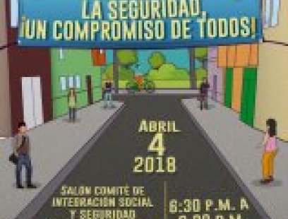 La seguridad, es un compromiso de todos.