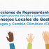 Elección de Representantes de las Organizaciones Sociales y Comunitarias ante los Consejos Locales de Gestión de Riesgos y Cambio Climático 2019